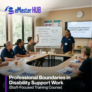Professional Boundaries in Disability Support Work (Staff-Focused Training Course)