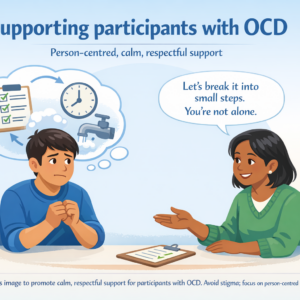 Supporting participants Obsessive Compulsive Disorder