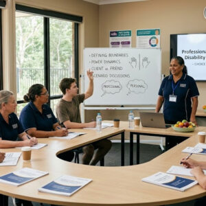 Professional Boundaries in Disability Support Work (Staff-Focused Training Course)